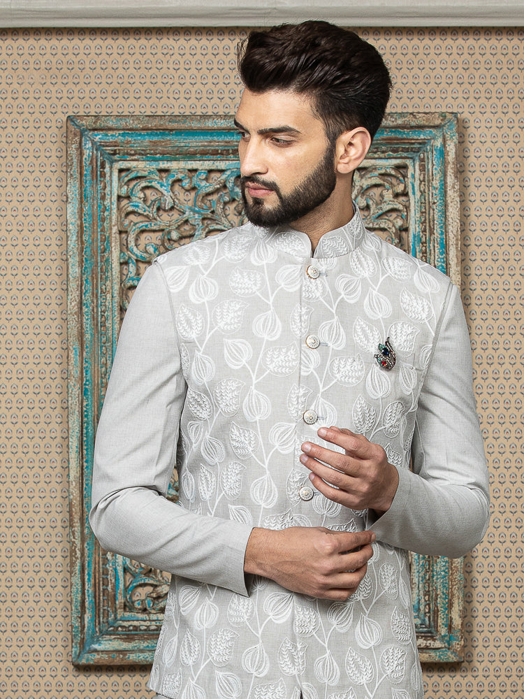 Full sleeve hotsell nehru jacket